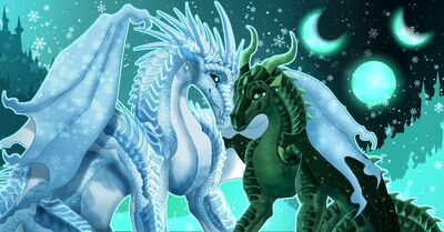 WinterWatcher (Wings_of_Fire)
art by AstraalSolace
Keywords: wings_of_fire;nightwing;icewing;winter;moonwatcher;dragon;dragoness;male;female;feral;M/F;romance;non-adult;AstraalSolace