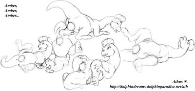 Amber Laying Poses
art by athus
Keywords: cartoon;dink_the_little_dinosaur;dinosaur;hadrosaur;corythosaurus;female;anthro;solo;vagina;egg;oviposition;athus