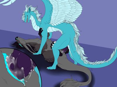 Freya and Kothorix Mating
art by azulalapis
Keywords: dragon;dragoness;male;female;feral;M/F;penis;missionary;vaginal_penetration;closeup;spooge;azulalapis