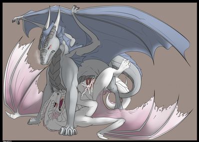 Mating Dragons
art by backlash91
Keywords: dragon;dragoness;male;female;feral;M/F;penis;missionary;vaginal_penetration;orgasm;ejaculation;spooge;backlash91