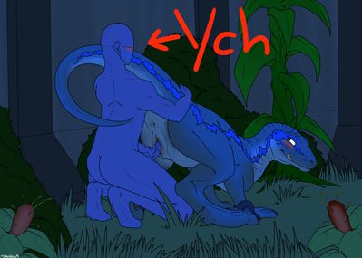 Science Check Up
art by backlash91
Keywords: beast;jurassic_world;dinosaur;theropod;raptor;deinonychus;blue;human;man;male;female;feral;M/F;penis;from_behind;vaginal_penetration;spooge;backlash91