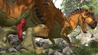 Allosaurus
art by barlu
Keywords: dinosaur;theropod;allosaurus;male;feral;solo;penis;cgi;barlu