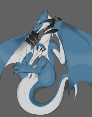 Shy Wyvern
art by bastiel
Keywords: dragon;wyvern;female;feral;solo;vagina;bastiel