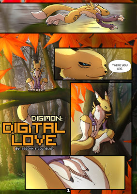Digital Love, page 1
art by besonik and colrblnd
Keywords: comic;anime;digimon;furry;canine;fox;renamon;female;anthro;solo;vagina;masturbation;fingering;vaginal_penetration;closeup;besonik;colrblnd