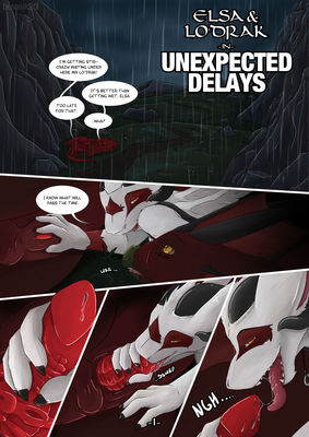 Unexpected Delays 1/5
art by besonik
Keywords: comic;dragon;dragoness;hybrid;male;female;feral;M/F;penis;oral;spooge;closeup;besonik