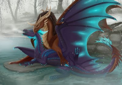 Dragon Foreplay
art by blackaures
Keywords: dragon;dragoness;male;female;feral;M/F;vagina;spread;blackaures