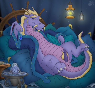 Lounge
art by blackberry_dragon
Keywords: eastern_dragon;dragon;male;anthro;solo;penis;blackberry_dragon