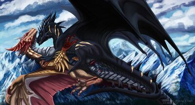 Mile High Club
art by bl_darksoul
Keywords: dragon;male;feral;M/M;penis;cowgirl;anal;bl_darksoul