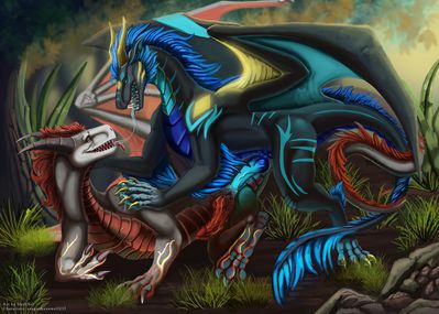 Spring Love
art by bl_darksoul and mordorinka
Keywords: dragon;male;feral;M/M;penis;missionary;anal;bl_darksoul;mordorinka