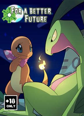 For A Better Future 1
art by blitzdrachin
Keywords: comic;anime;pokemon;dragoness;lizard;charmander;grovyle;male;female;anthro;non-adult;blitzdrachin