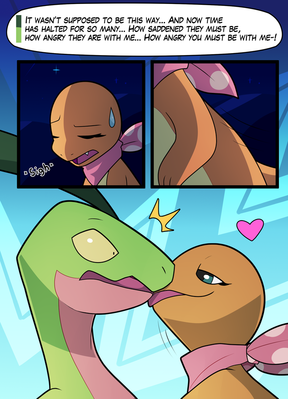 For A Better Future 5
art by blitzdrachin
Keywords: comic;anime;pokemon;dragoness;lizard;charmander;grovyle;male;female;anthro;romance;non-adult;blitzdrachin