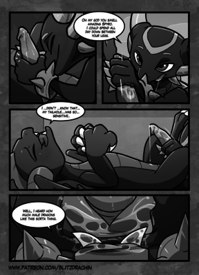 A Friend In Need 10
art by blitzdrachin
Keywords: comic;spyro_the_dragon;spyro;cynder;dragon;dragoness;male;female;anthro;M/F;penis;oral;anal;rimjob;masturbation;closeup;spooge;blitzdrachin