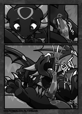 A Friend in Need 15
art by blitzdrachin
Keywords: comic;videogame;spyro_the_dragon;dragon;dragoness;spyro;cynder;male;female;anthro;M/F;69;oral;penis;orgasm;ejaculation;spooge;blitzdrachin