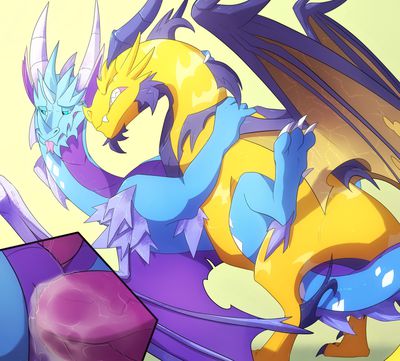 Cyril Mating With Volteer
art by blitzdrachin
Keywords: videogame;spyro_the_dragon;dragon;cyril;volteer;male;anthro;M/M;penis;missionary;anal;closeup;spooge;blitzdrachin