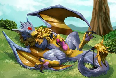 Dorugamon
art by blitzdrachin
Keywords: anime;digimon;dragon;dorugamon;male;feral;solo;penis;masturbation;blitzdrachin