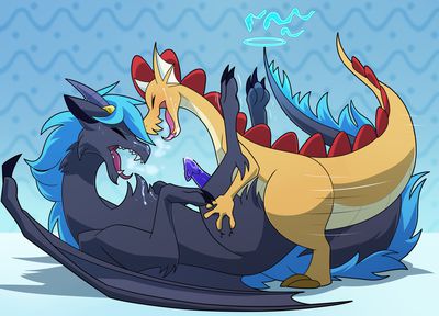 DTZ and Raolinn
art by blitzdrachin
Keywords: cartoon;disney;rescue_rangers;dragon;dtz;male;feral;anthro;M/M;penis;missionary;anal;spooge;blitzdrachin