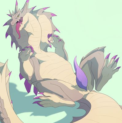 Male Lagiacrus
art by blitzdrachin
Keywords: videogame;monster_hunter;dragon;lagiacrus;male;feral;solo;penis;blitzdrachin