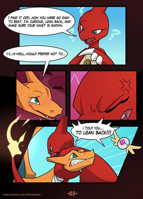 Unexpected Reward 4
art by blitzdrachin
Keywords: comic;anime;pokemon;dragon;charizard;charmeleon;male;female;anthro;M/F;blitzdrachin