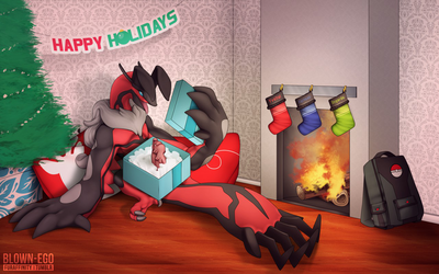 Yveltal's Gift
art by blown-ego
Keywords: anime;pokemon;dragon;yveltal;male;solo;anthro;penis;humor;holiday;blown-ego