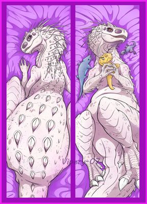 Indominus Body Pillow
art by vipery-07
Keywords: jurassic_world;dinosaur;theropod;indominus_rex;female;feral;solo;suggestive;vipery-07