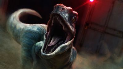 Blue the Raptor
art by ?
Keywords: dinosaur;theropod;raptor;deinonychus;jurassic_world;blue;female;feral;solo;non-adult