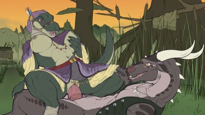 Gator Rides a Nightwing (Wings_of_Fire)
unknown creator
Keywords: wings_of_fire;crocodilian;alligator;nightwing;dragon;male;female;feral;anthro;breasts;M/F;penis;cowgirl;vaginal_penetration