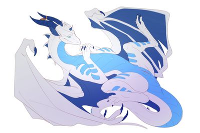 Byzil On Her Back
art by patto
Keywords: dragoness;byzil;female;feral;solo;vagina;patto