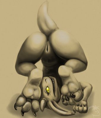 Kobold
art by caedere
Keywords: dungeons_and_dragons;kobold;female;anthro;solo;vagina;spooge;caedere