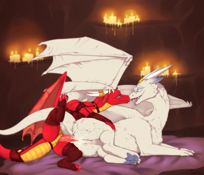 Maliksr and Ashtalon
art by cannibalistic-tendencies
Keywords: dragon;dragoness;male;female;feral;M/F;penis;spoons;vaginal_penetration;spooge;cannibalistic-tendencies