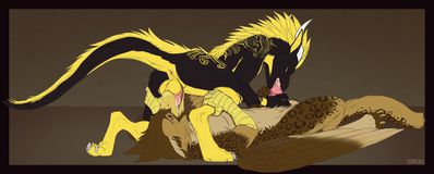 Reciprocate
art by cannibalistic-tendencies
Keywords: dragon;gryphon;male;feral;M/M;penis;69;oral;spooge;cannibalistic-tendencies