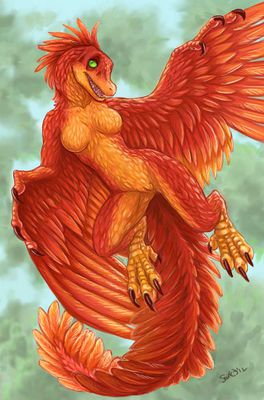 Anthro Archeopteryx
art by caribou
Keywords: dinosaur;theropod;archeopteryx;female;anthro;breasts;solo;caribou