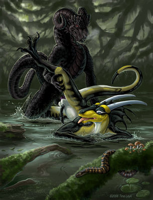 Dominating
art by tina_leyk
Keywords: dragon;feral;male;M/M;penis;anal;from_behind;tina_leyk