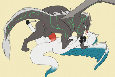 Dragons Having Sex
art by chakat-silverpaws
Keywords: dragon;dragoness;male;female;feral;M/F;penis;missionary;vaginal_penetration;chakat-silverpaws