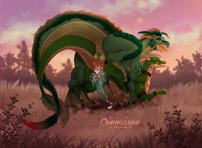 Drakes Having Sex
art by chakisuu
Keywords: dragon;male;feral;M/M;penis;from_behind;anal;spooge;chakisuu