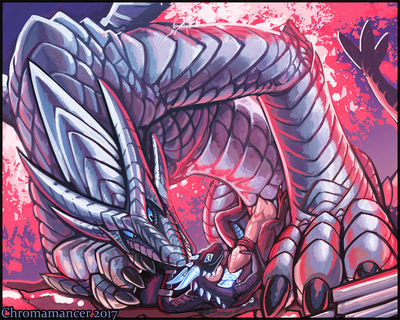 Valphalk Encounter
art by chromamancer
Keywords: videogame;monster_hunter;dragon;wyvern;valphalk;male;feral;M/M;penis;missionary;masturbation;macro;chromamancer