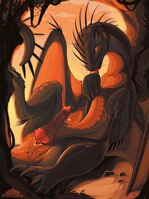 Zerak Sunset
art by chromamancer
Keywords: dragon;male;feral;solo;penis;spooge;chromamancer