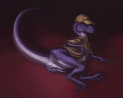 Artemis Raptor
art by cinae
Keywords: dinosaur;theropod;raptor;deinonychus;male;feral;anthro;solo;cloaca;cinae