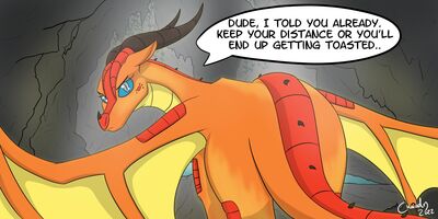 Peril's Warning (Wings_of_Fire)
art by ckaiadn
Keywords: wings_of_fire;skywing;peril;dragoness;female;feral;solo;humor;non-adult;ckaiadn