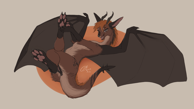 Fluffy Wing
art by clb.
Keywords: dragoness;female;feral;solo;vagina;clb.