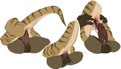 Gape
art by cmnsfw
Keywords: dinosaur;theropod;gorgosaurus;male;female;anthro;M/F;penis;vagina;cowgirl;vaginal_penetration;spooge;spread;cmnsfw