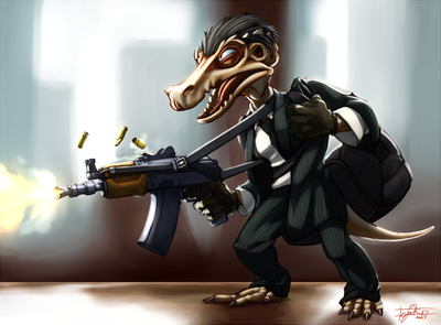 Kobold Revolution
unknown artist
Keywords: dungeons_and_dragons;kobold;male;anthro;solo;non-adult