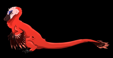 Grumpy Velociraptor
art by connisaur
Keywords: dinosaur;theropod;raptor;velociraptor;feral;solo;non-adult;connisaur
