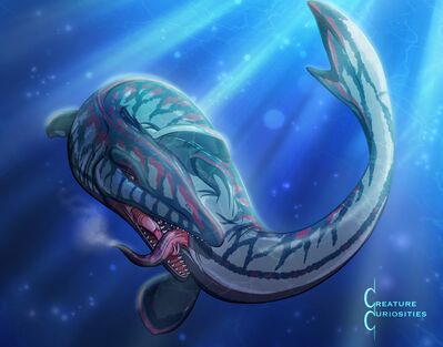Mosasaurus
art by creaturecuriosities
Keywords: dinosaur;mosasaurus;male;feral;solo;penis;oral;autofellatio;creaturecuriosities