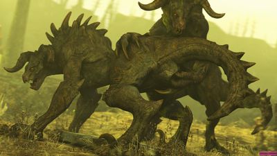 Deathclaw Fingering
art by creepychimera
Keywords: videogame;fallout;lizard;reptile;deathclaw;male;female;anthro;M/F;fingering;cloacal_penetration;masturbation;cgi;creepychimera