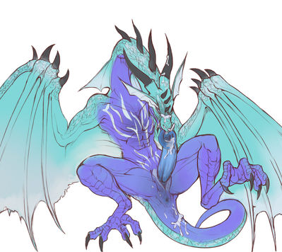 Dragon Quest Wyvern (color)
art by custapple
Keywords: videogame;dragon_quest;dragon;wyvern;male;feral;solo;penis;oral;autofellatio;custapple