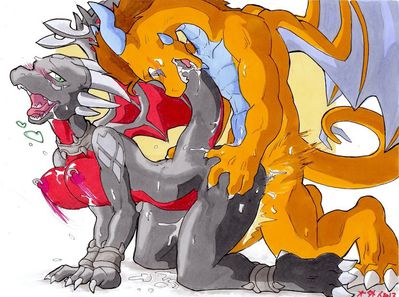 Sex With Cynder 2
art by daigaijin
Keywords: videogame;spyro_the_dragon;cynder;dragon;dragoness;male;female;anthro;breasts;M/F;from_behind;spooge;daigaijin