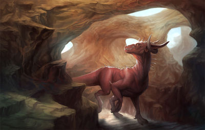 Canyon
art by damie-m
Keywords: dragon;male;feral;solo;non-adult;damie-m