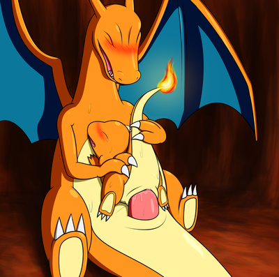 Charmander Riding Charizard
art by dancingchar
Keywords: anime;pokemon;dragon;dragoness;charizard;charmander;male;female;anthro;M/F;penis;cowgirl;vaginal_penetration;macro;spooge;dancingchar