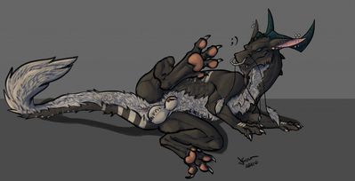 Presenting Himself
art by danero
Keywords: dragon;male;feral;solo;sheath;danero