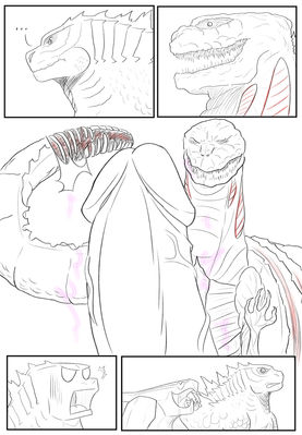 Godzilla and Femuto 2
art by danjinsug
Keywords: comic;godzilla;gojira;kaiju;muto;male;female;anthro;M/F;penis;suggestive;closeup;danjinsug